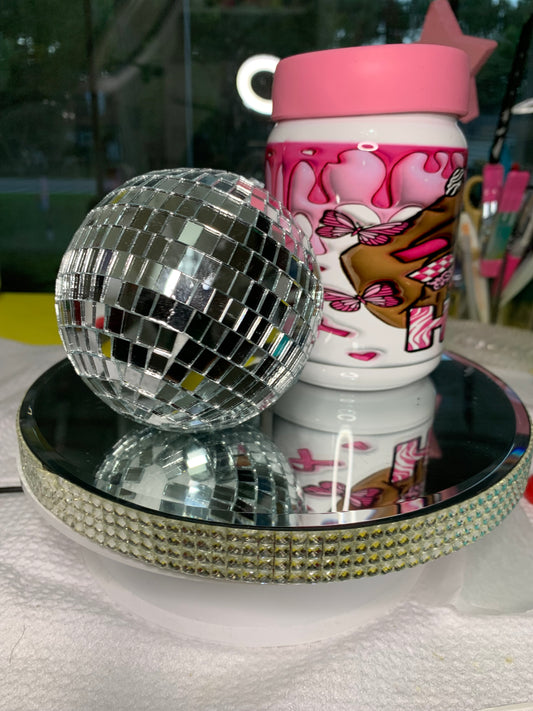 Breast Cancer Awareness 16 oz Mason Jar