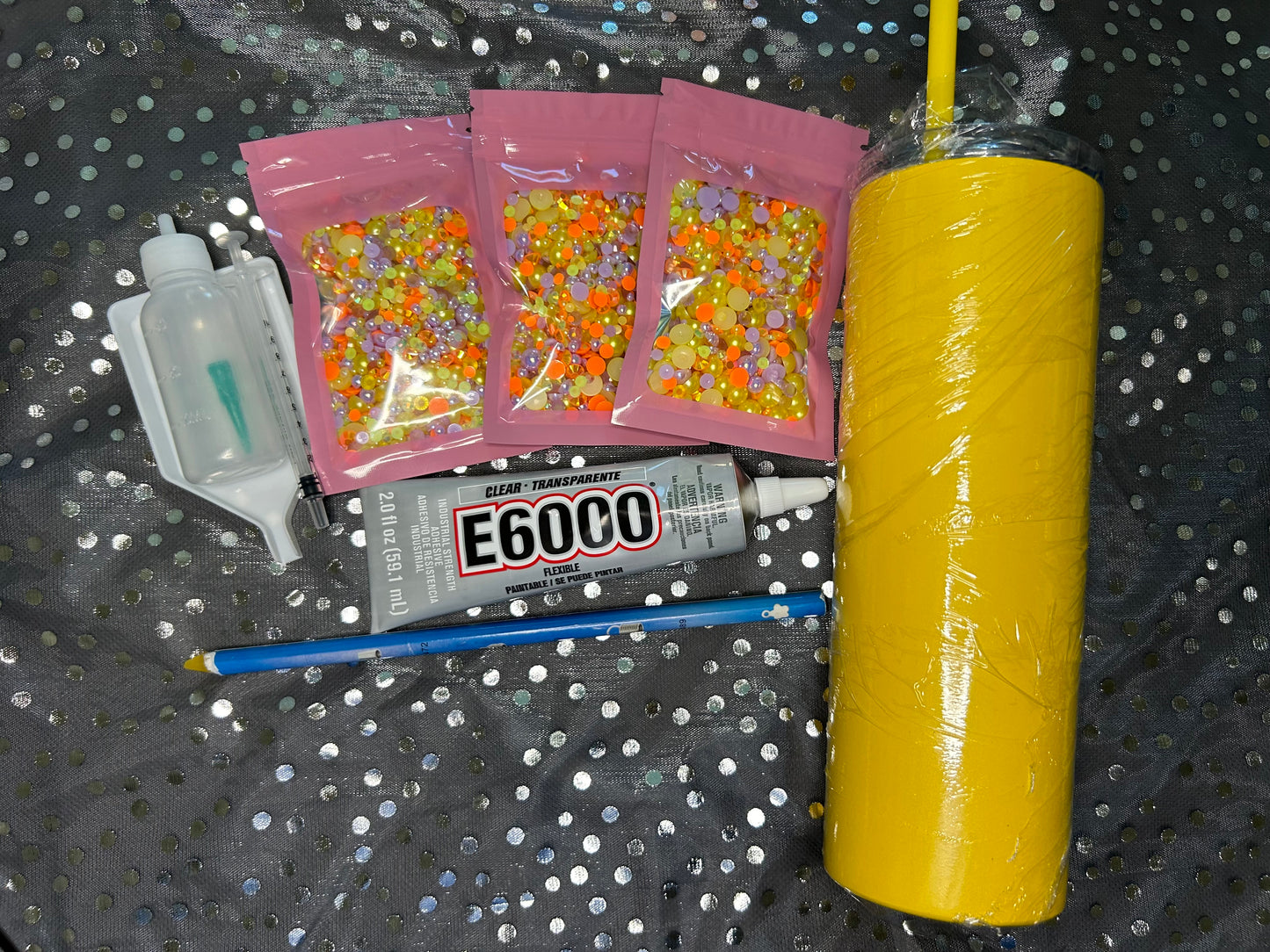 Yellow 20 oz Tumbler Kit