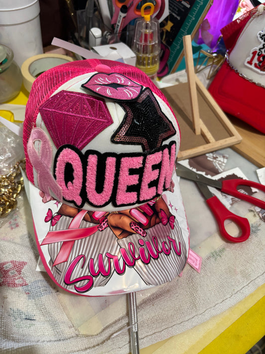 Pink Survivor Trucker Hat