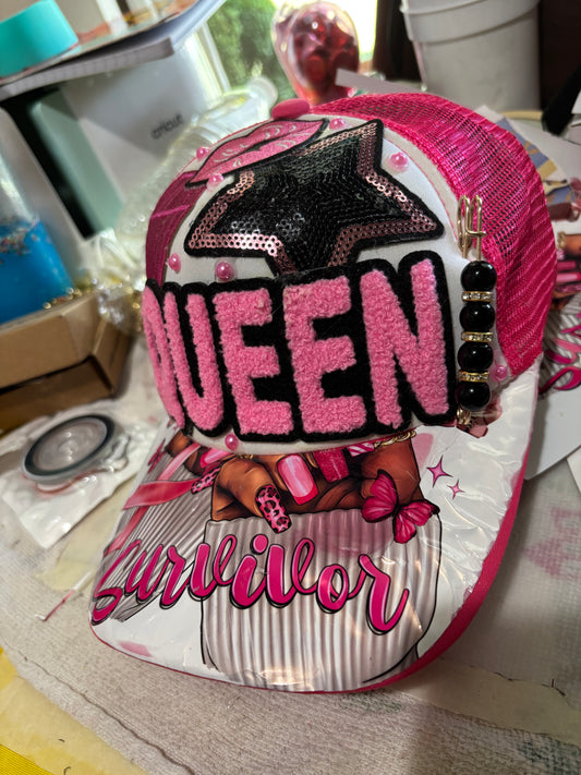Pink Survivor Trucker Hat