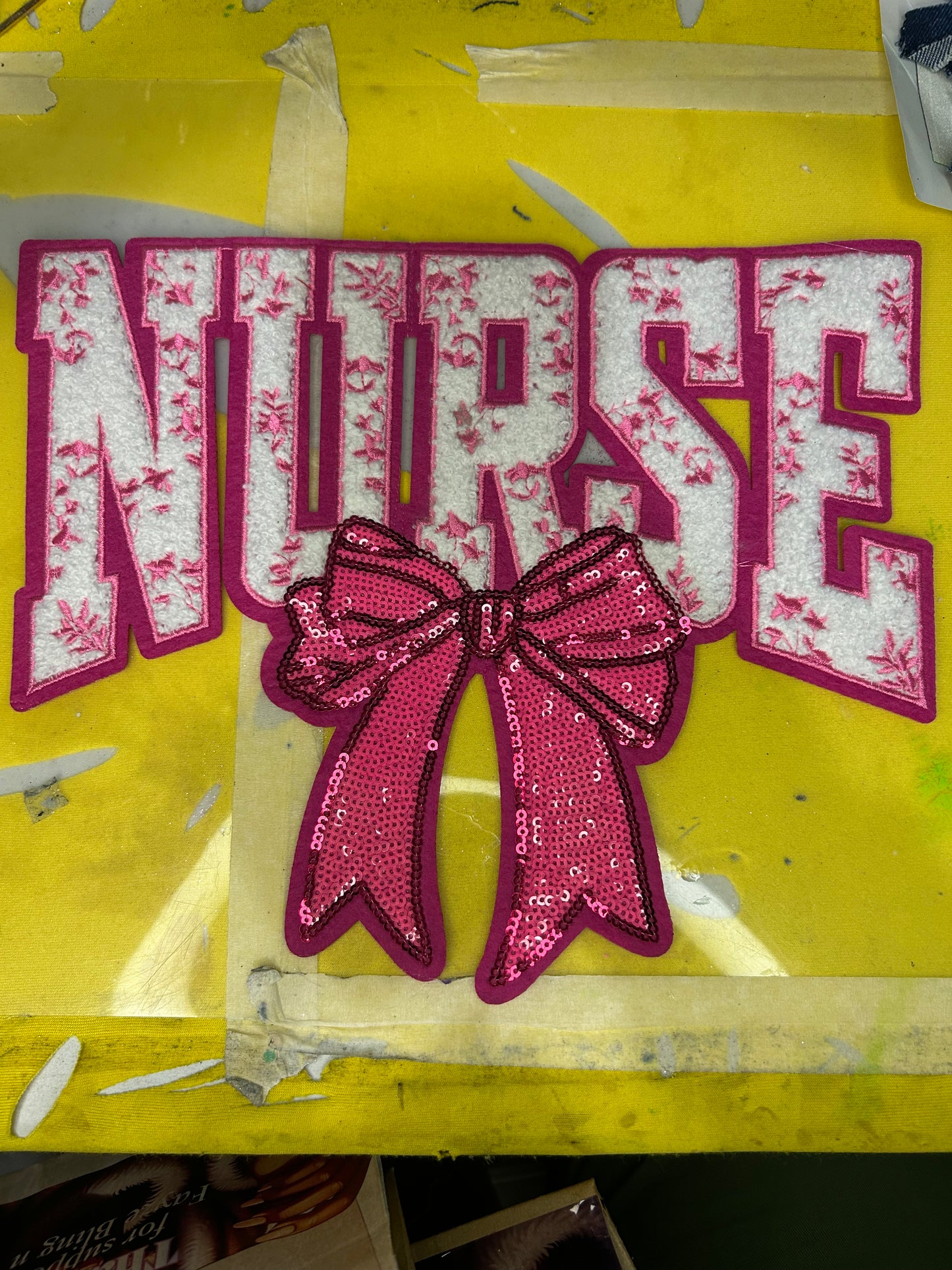 Nurse Pink Bow