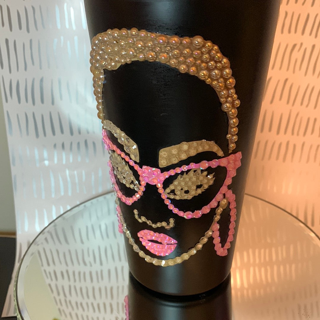 18 oz. Black Stainless Steel Tumbler