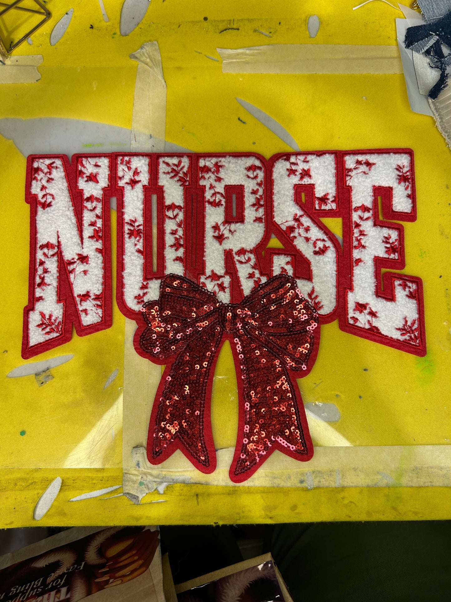 Nurse Red Bow